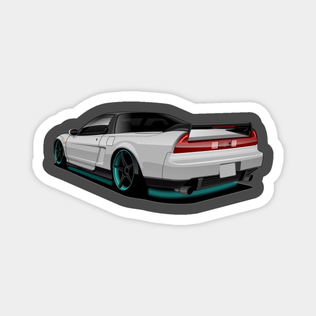 Solo NSX rear view Magnet by EF Warehouse 