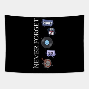 Record and Friends - Never Forget Tapestry