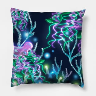 Alien Jellyfish Pillow