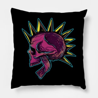 Skull Punk Pillow