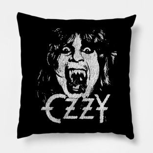 Crazy Train Vintage Pillow