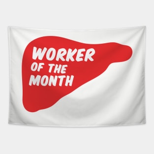 Liver - worker of the month Tapestry