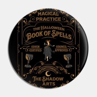 The Halloween Book of Spells Pin