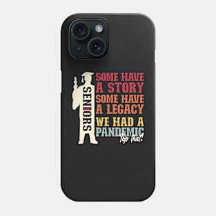 Pandemic Graduation | Vintage Boys Funny Graduation Phone Case