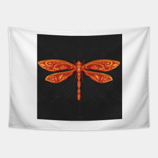 Mystical Dragonfly Tapestry