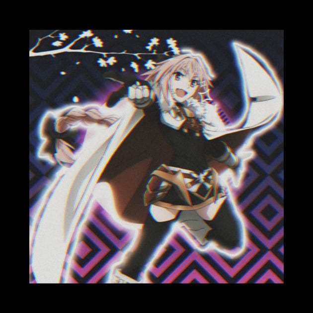 Astolfo Vaporwave by jadehydra