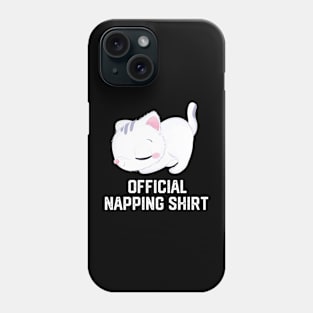 official napping shirt Phone Case