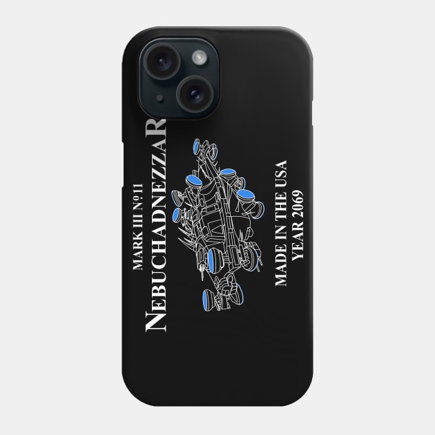 The Nebuchadnezzar Phone Case by Meta Cortex