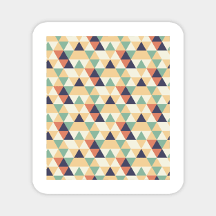 Triangle Pattern Color Mix Magnet