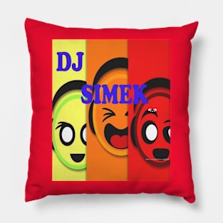 Logo ``Dj Simek´´ #3 Pillow