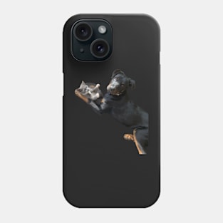 Puppy and Kitten Phone Case
