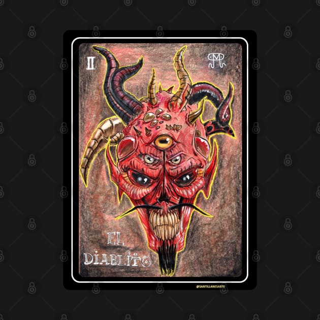 El Diablito - Loteria by santillanesarte