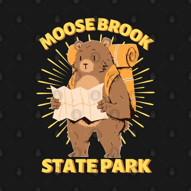 Moose Brook State Park Bear by Caring is Cool