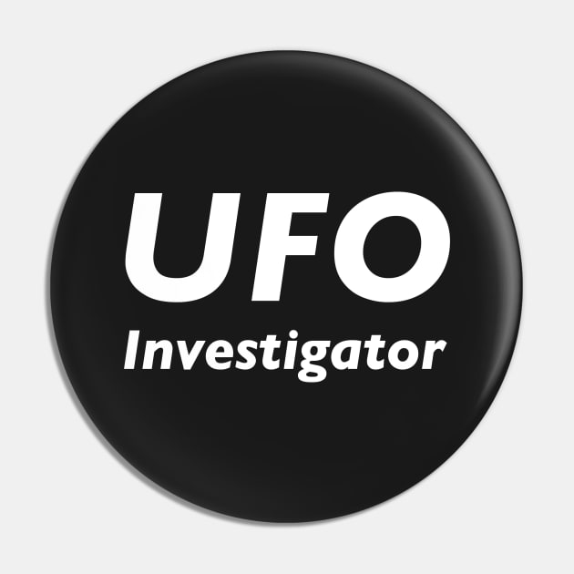 UFO Investigator Pin by roswellboutique