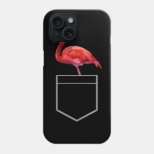 Flamingo Pocket Phone Case