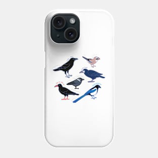 Crow Family of Britain Phone Case