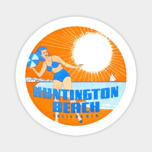 1947 Huntington Beach California Magnet