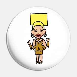 Miz Cracker - Junglhouse Chibi Pin