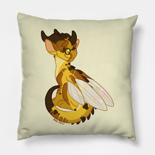 Cricket Pillow by Studio Maverick Art