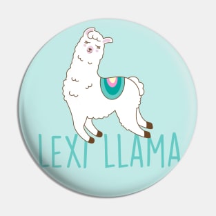 Lexi Hensler Lexi Llama Pin