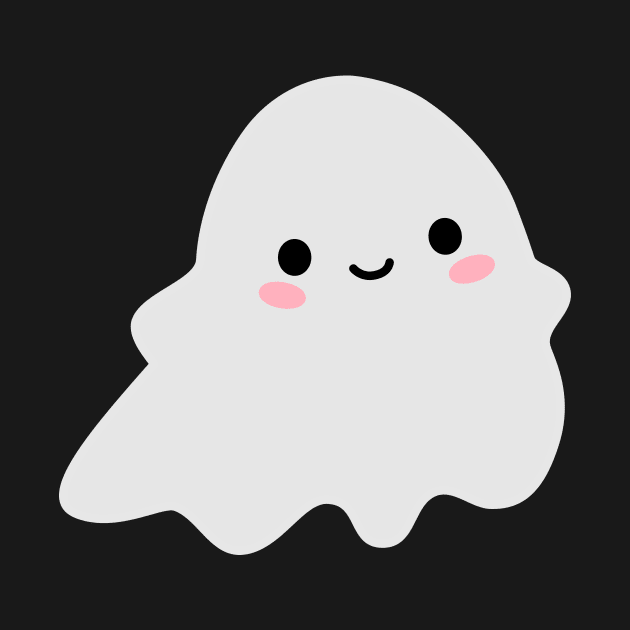 Happy Ghost by StickerKitten