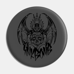 Heavy Metal Bat Pin