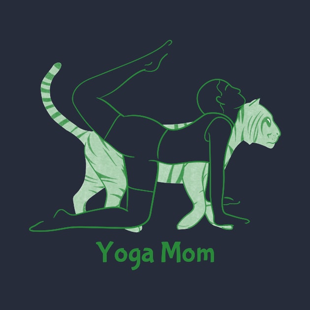 Yoga Mom by Merch ArtsJet