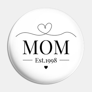 Mom Est  1998 Pin