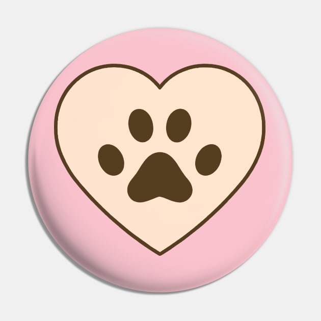 Paw for a Cause Pin by Lovely Animals