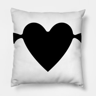 Cool Flying heart with wings Pillow