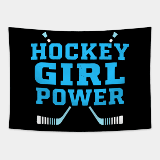 hockey girl power Tapestry