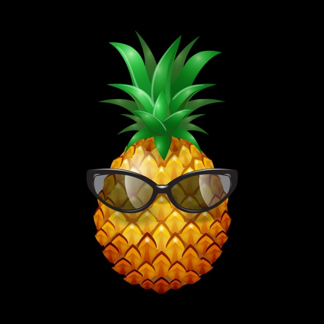 pineapple T-shirt by magdynstein