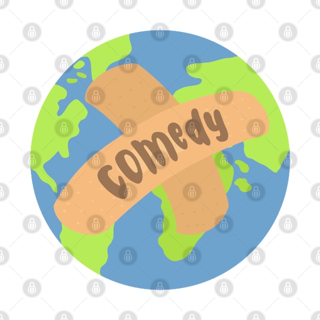 Healing the world with comedy by claysus