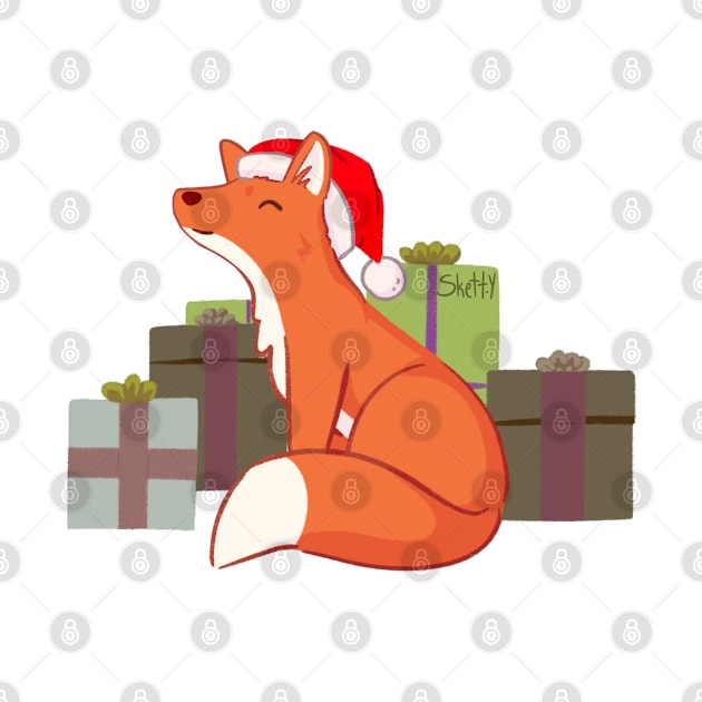 Christmas Fox by jastinamor