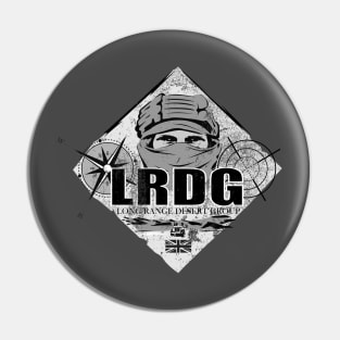 LRDG Long Range Desert Group (distressed) Pin