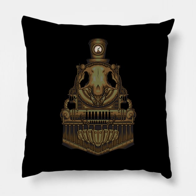 XERUS STEAMPUNK Pillow by giggleapin