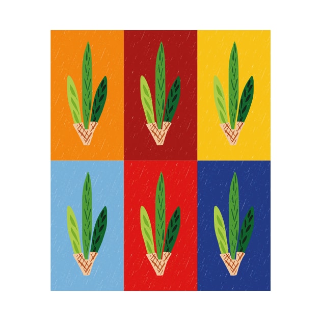 Lulav - Primary Tertiary Pop Art Grid by TillaCrowne