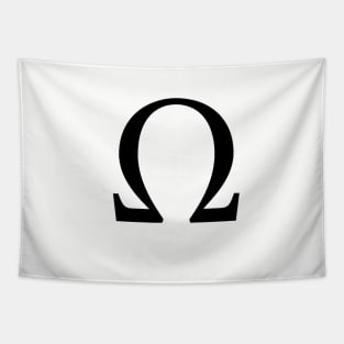 Omega Greek Letter Tapestry