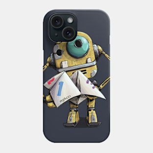 Robot - Random Error Message Generator Phone Case