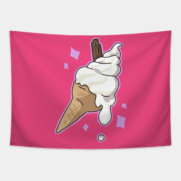 Ice Cream Tapestry by goccart