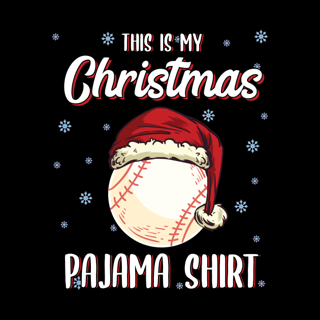 Christmas Pajama Baseball Ball Santa hat by MGO Design