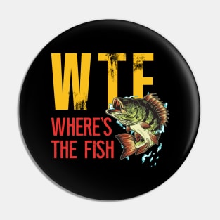 WTF Where's The Fish Pin