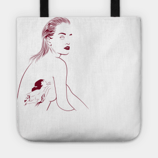 Tattooed Girl Tote