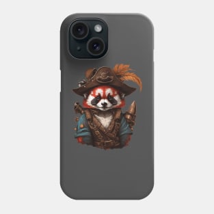 red panda pirate Phone Case