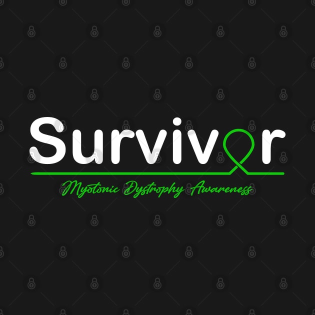 Myotonic Dystrophy Awareness Survivor Heartbeat by KHANH HUYEN