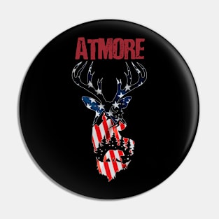 Atmore City America Pin