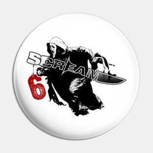 scream VI  (Scream 6)  scary horror movie graphic design by ironpalette Pin