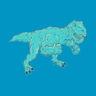 Buff T-Rex Dad T-Shirt