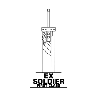 The ex-soldier sword (black) T-Shirt