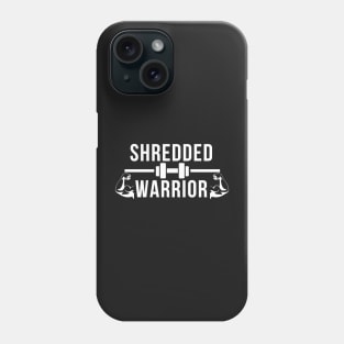 shredded warrior Phone Case